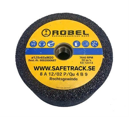 Cup wheel Ø125mm f. Robel 13.44. M20 fastner