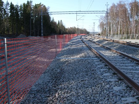 Safety Barrier 1,4 m for Rail UIC60 Foot 150 mm