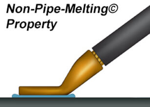 Non-Pipe-Melting© property
